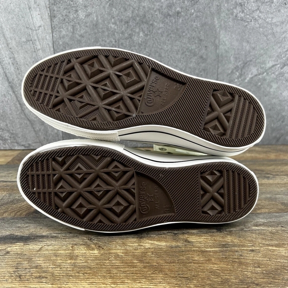 Converse White High-Top Leather Sneakers - Picture 11 of 12